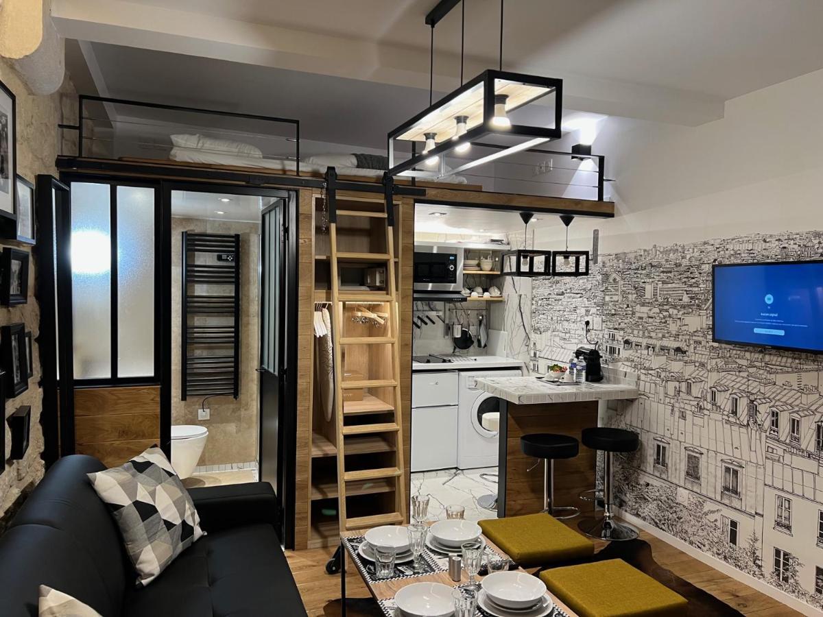 Loft Jaures Apartment Paris Luaran gambar